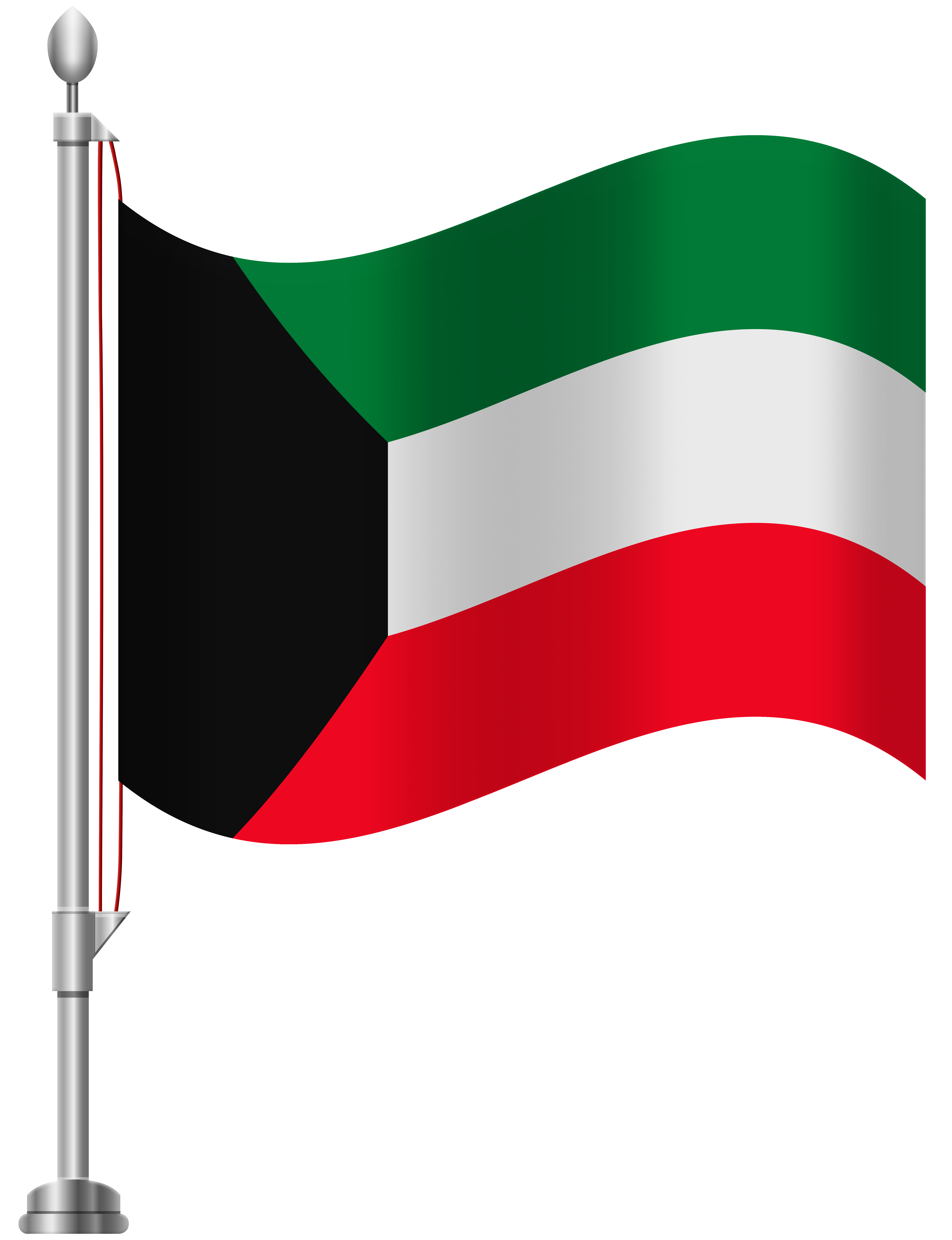 ابعاد پرچم کویت